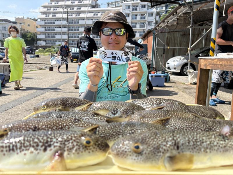 ふぐ釣り1枚目
