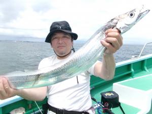 タチウオアジリレー釣り