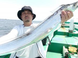 タチウオアジリレー釣り