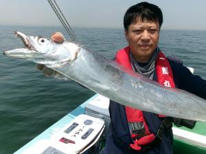 タチウオアジリレー釣り