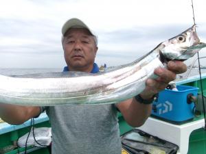 タチウオアジリレー釣り