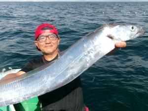 タチウオアジリレー釣り