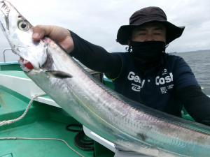 タチウオアジリレー釣り