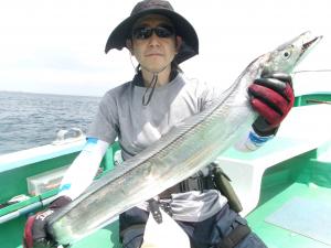 タチウオアジリレー釣り