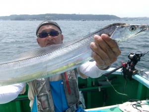 タチウオアジリレー釣り