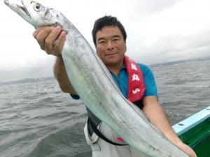 タチウオアジリレー釣り