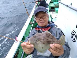 カワハギ釣り