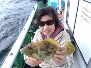 カワハギ釣り