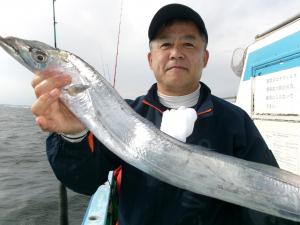 タチウオアジリレー釣り