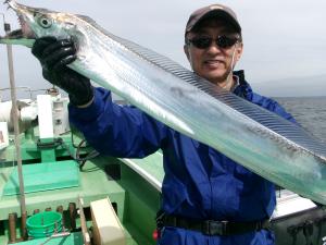 タチウオアジリレー釣り
