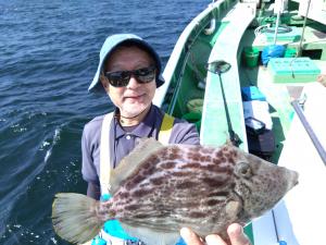 カワハギ釣り