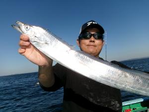タチウオアジリレー釣り