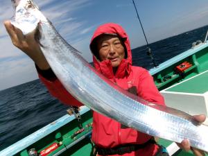 タチウオアジリレー釣り