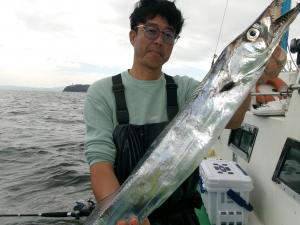 タチウオアジリレー釣り