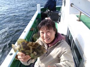 カワハギ釣り