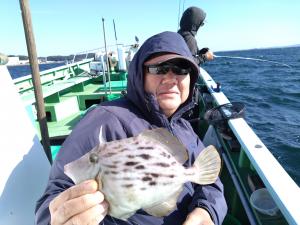 カワハギ釣り
