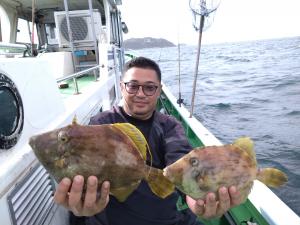 カワハギ釣り