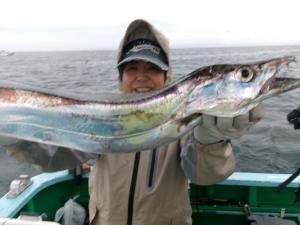 タチウオアジリレー釣り