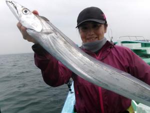 タチウオアジリレー釣り