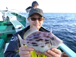 カワハギ釣り